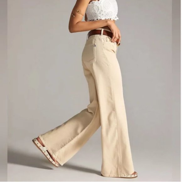 NWT Anthropologie Pilcro The Annie Wide Leg Jeans 25P - Picture 4 of 9